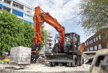 Gama de máquinas para construção e indústria
