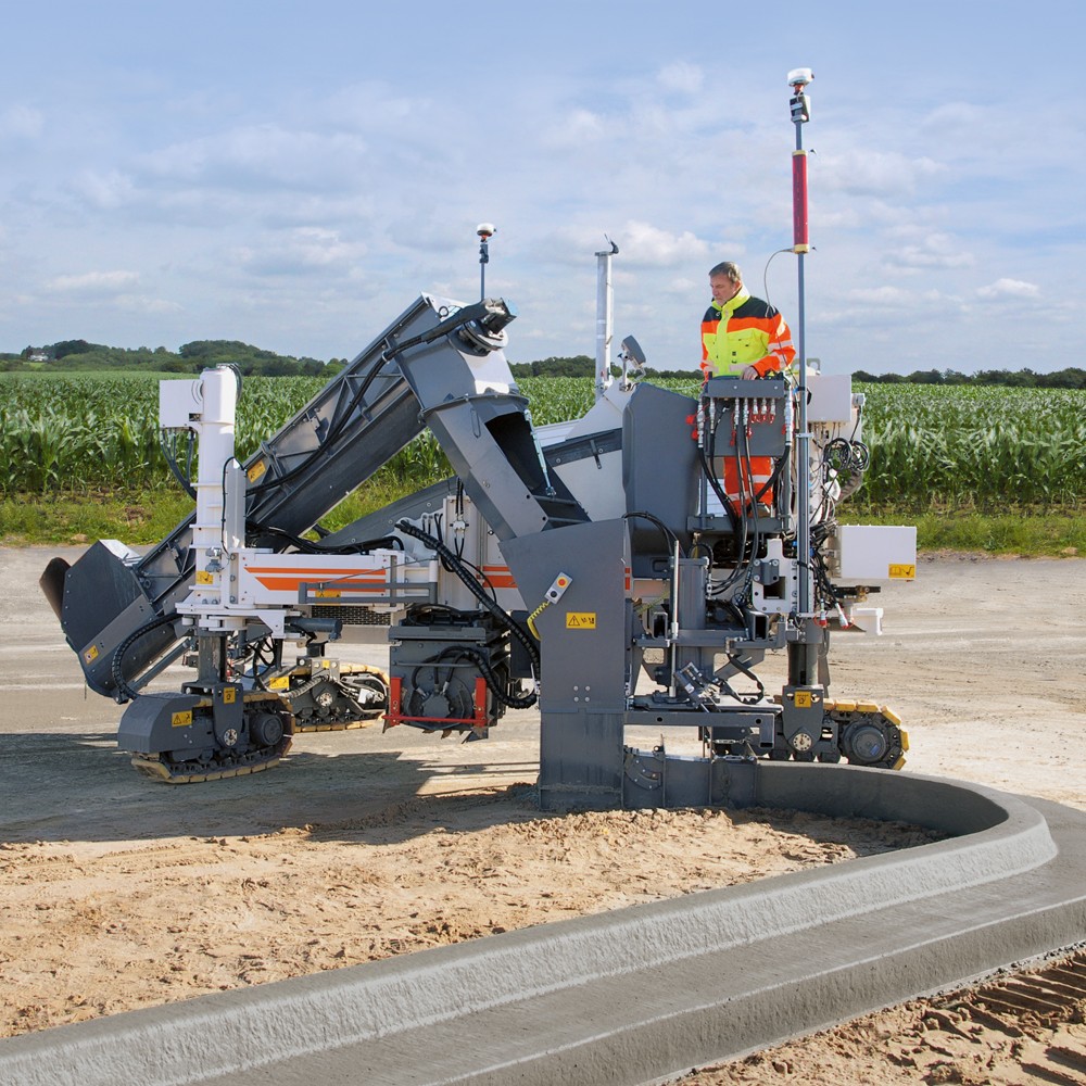 Espalhadoras de betão Wirtgen