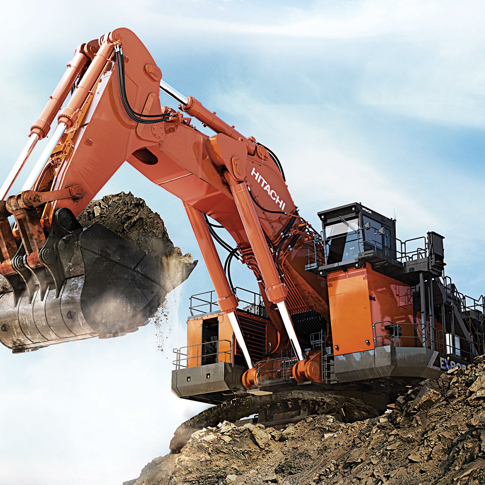 Escavadoras de Muito Grande Porte