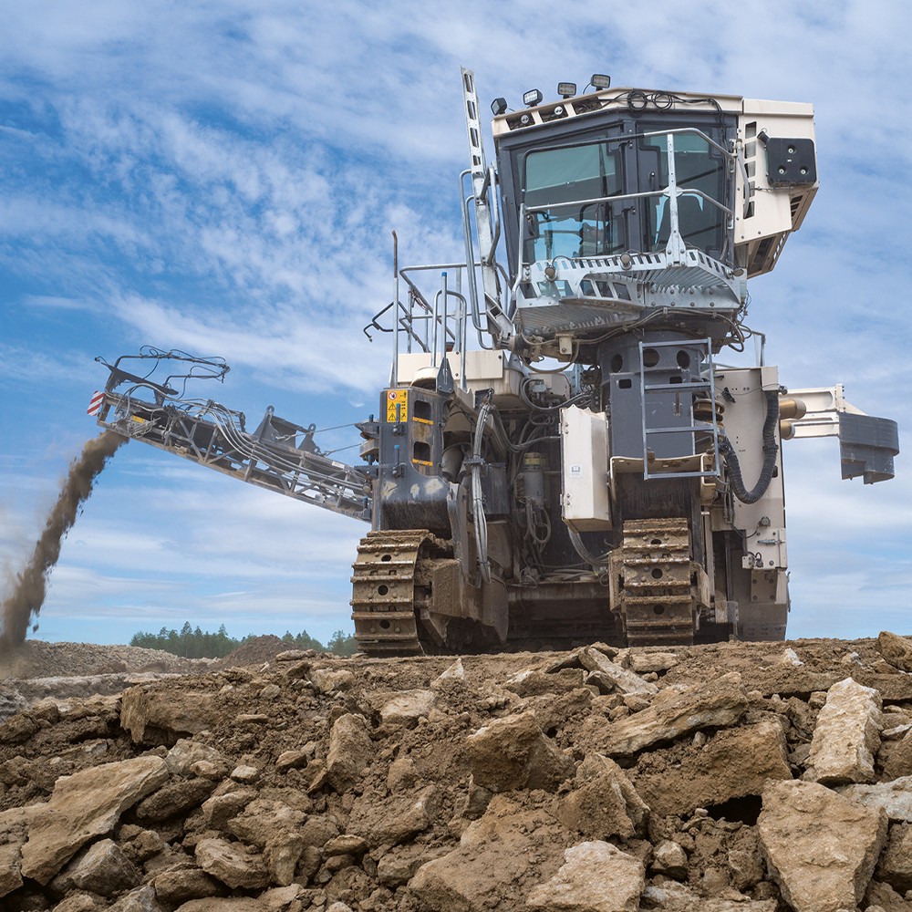 Mineradoras de superfície Wirtgen